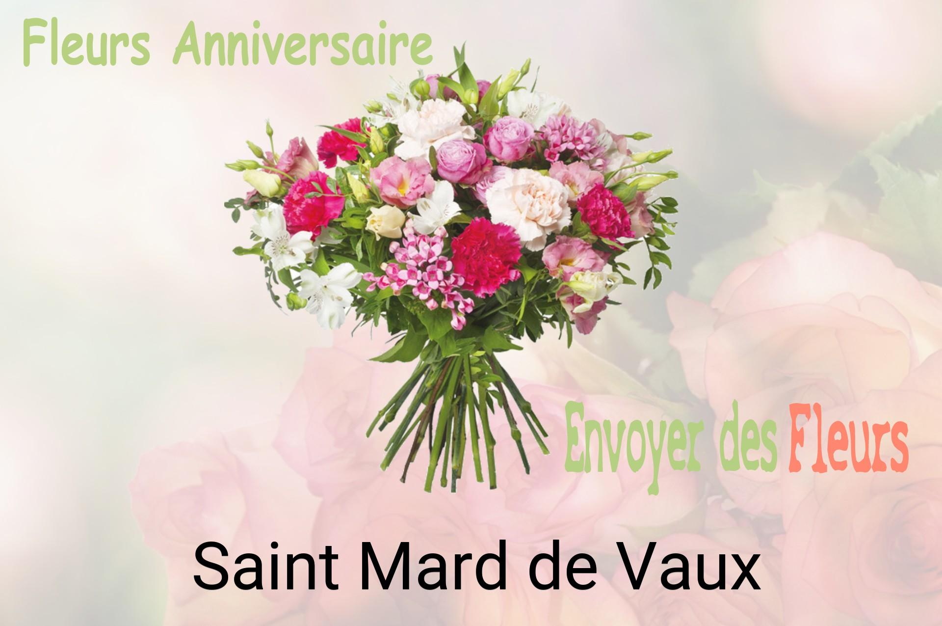 Bouquet de fleurs d’anniversaire livré à Saint-Mard-de-Vaux