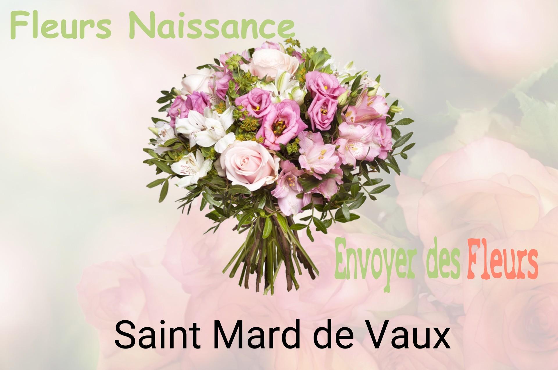 Bouquet de fleurs de naissance livré à Saint-Mard-de-Vaux